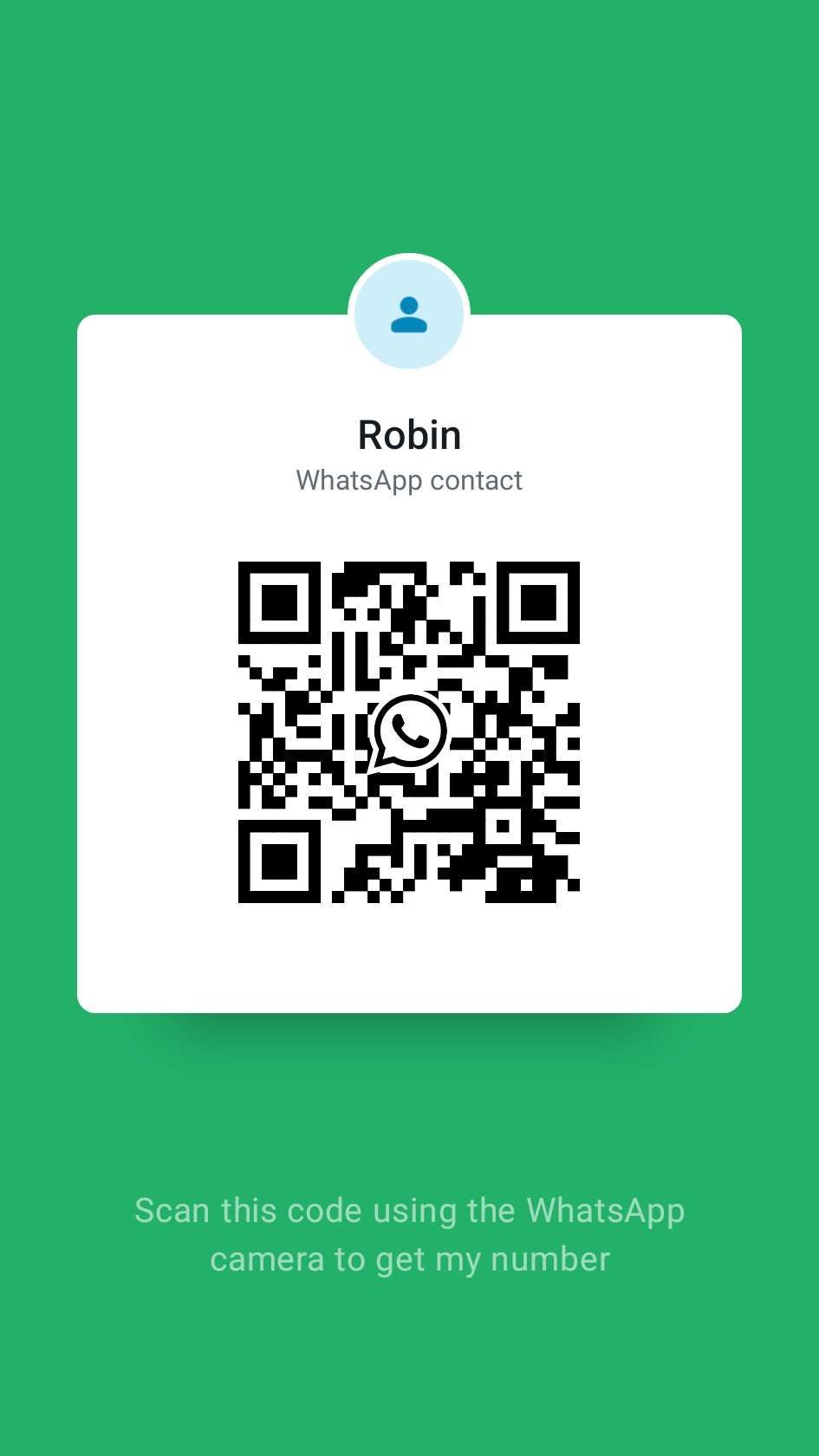 WhatsApp二维码 - 薇雅厨房